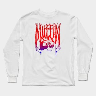 Muffin bluey metal Long Sleeve T-Shirt